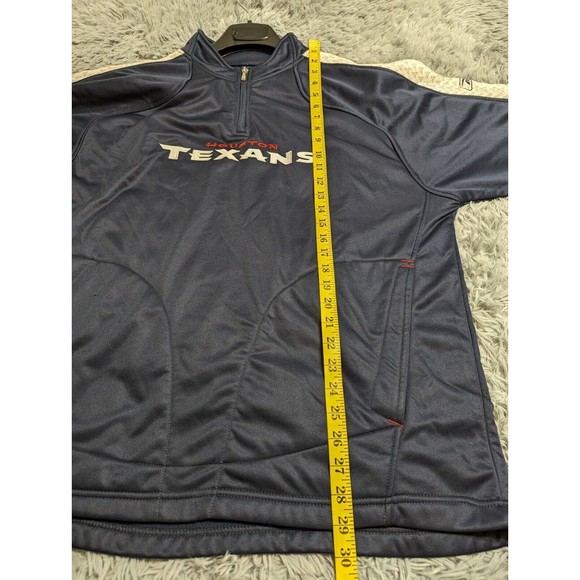 NFL Houston Texans‎ Sweatshirt Mens Large L Reebok Authentic Sideline Sweatshirt - Picture 9 of 11